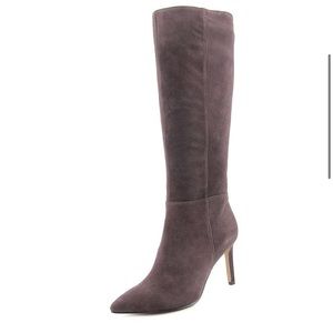 New Nine West Evyn Brown Suede Knee High boots 9 M